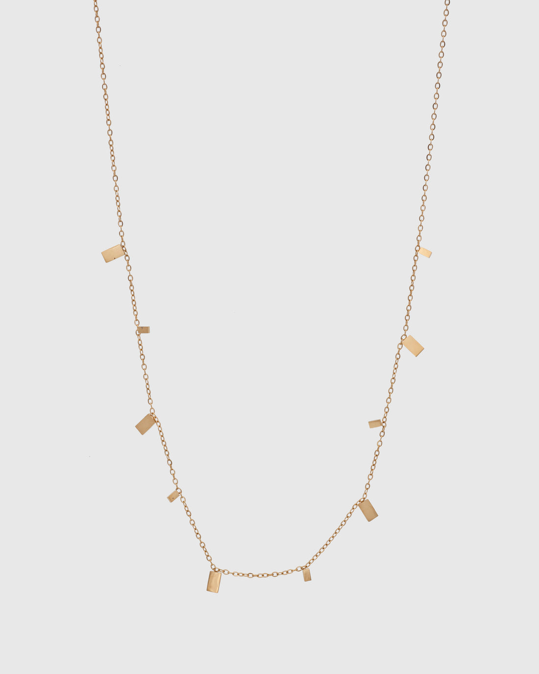 Multi-Small Rectangle Necklace