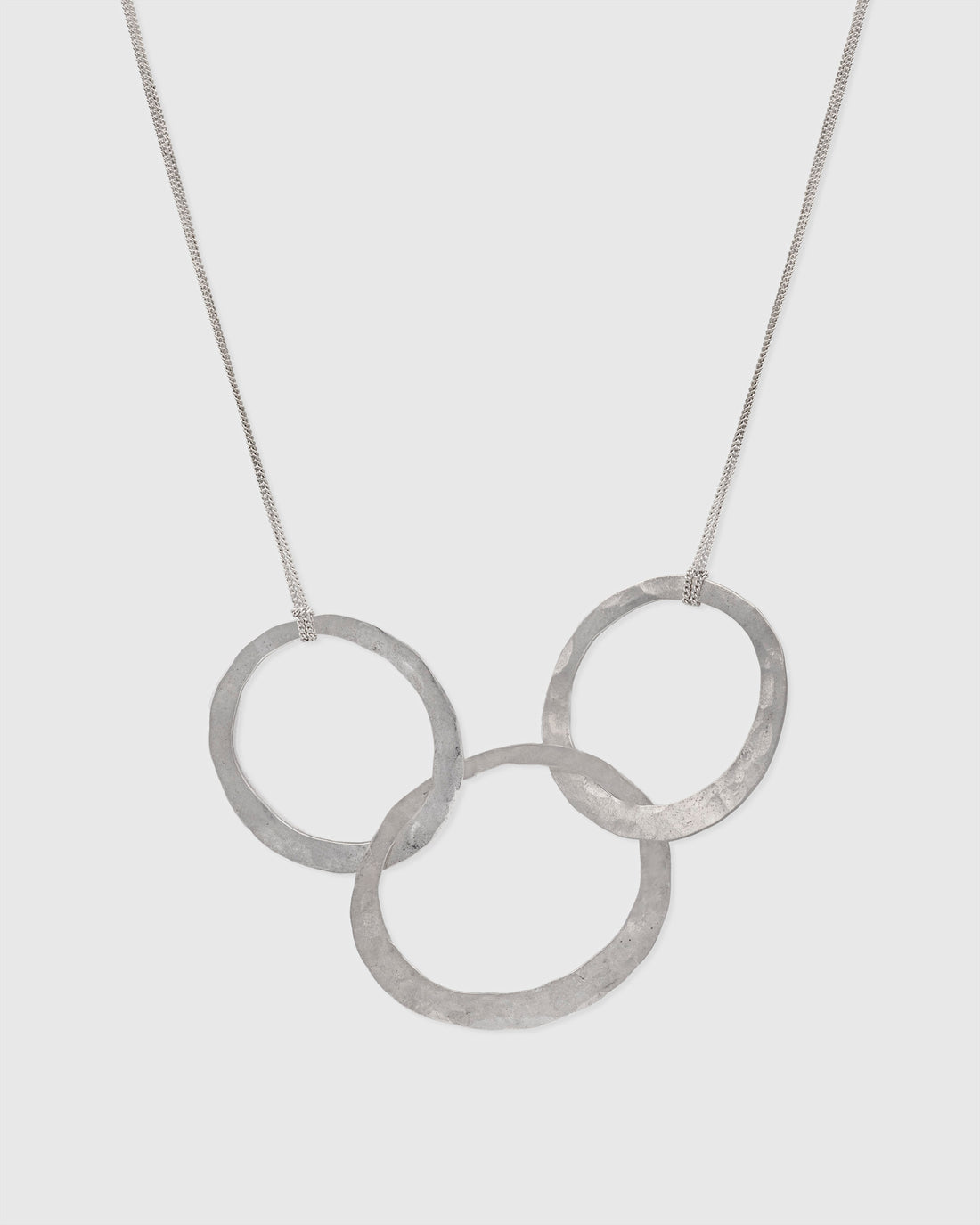 3 Large Circle Necklace