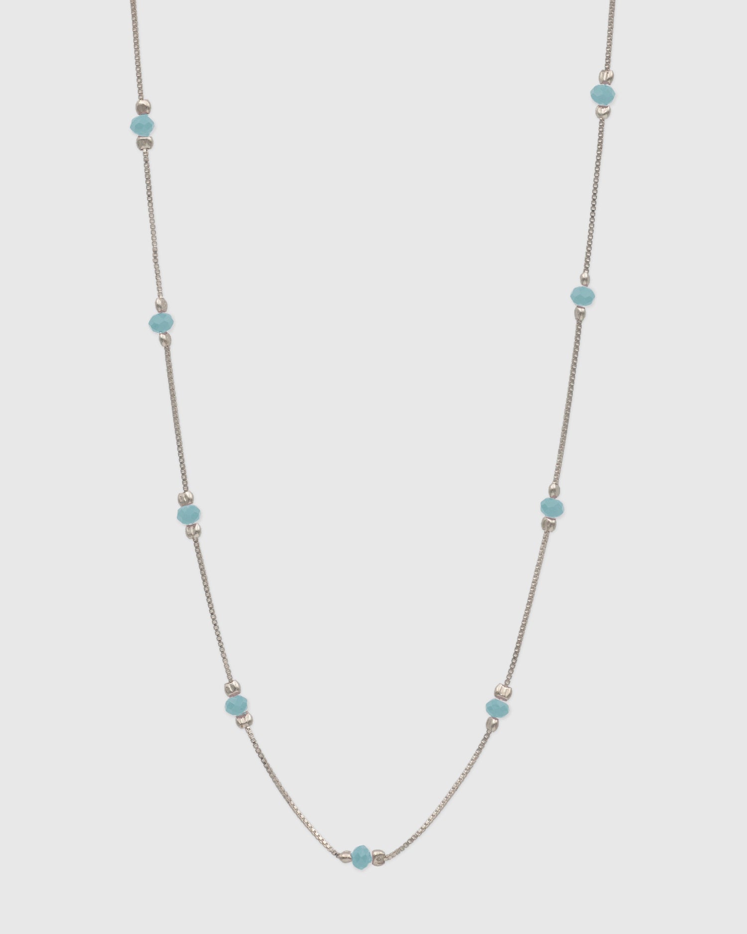 Layering Scattered Beaded Necklace