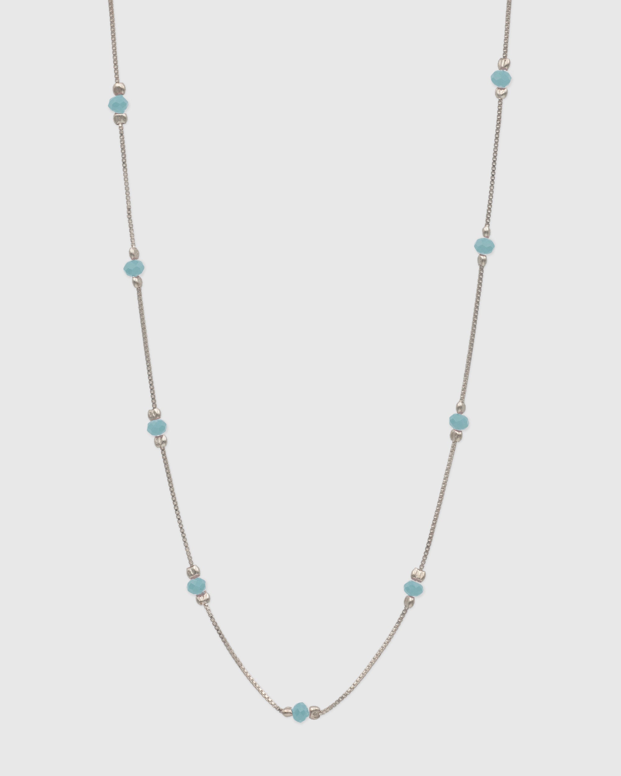 Layering Scattered Beaded Necklace