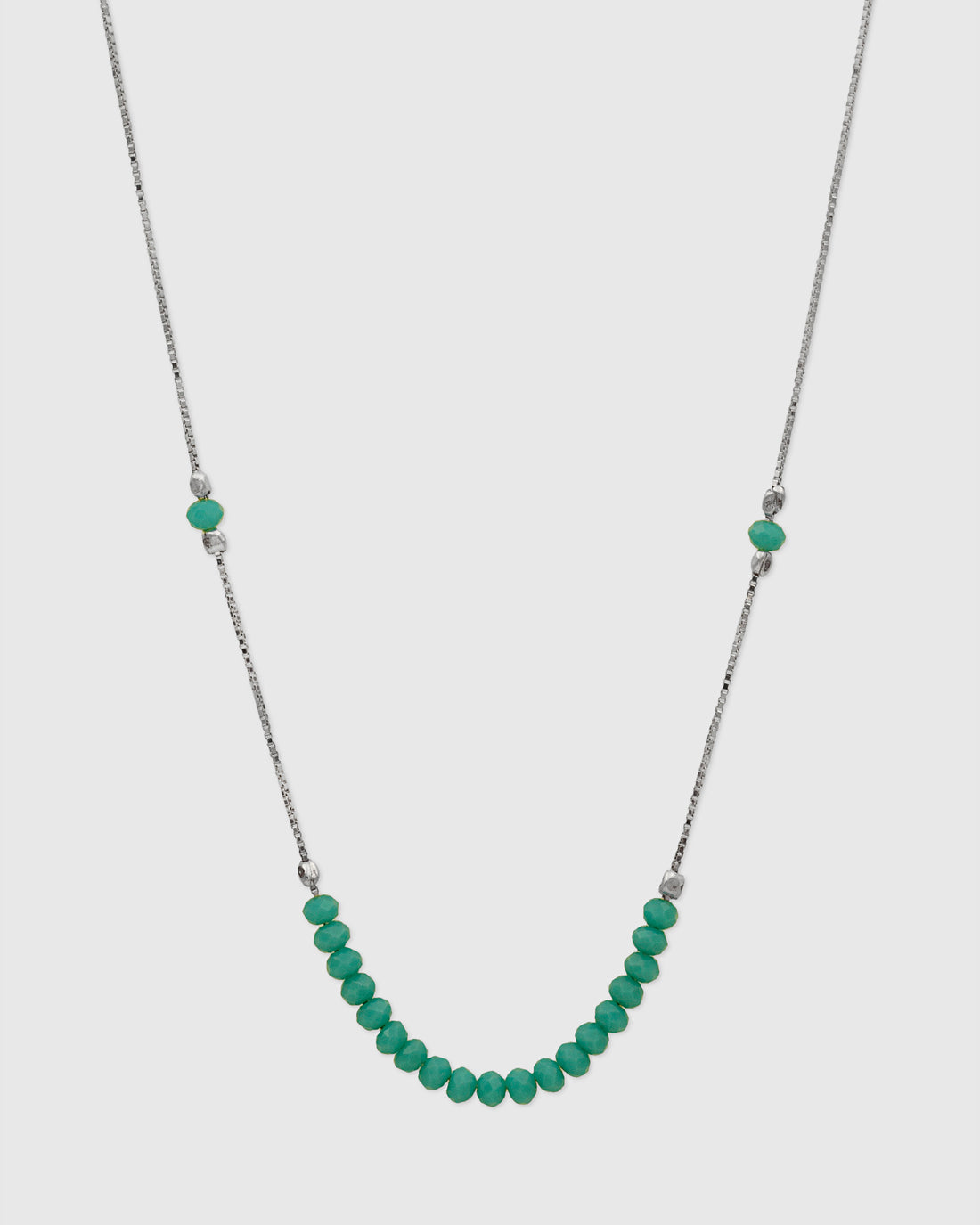 Layering Side Beaded Necklace