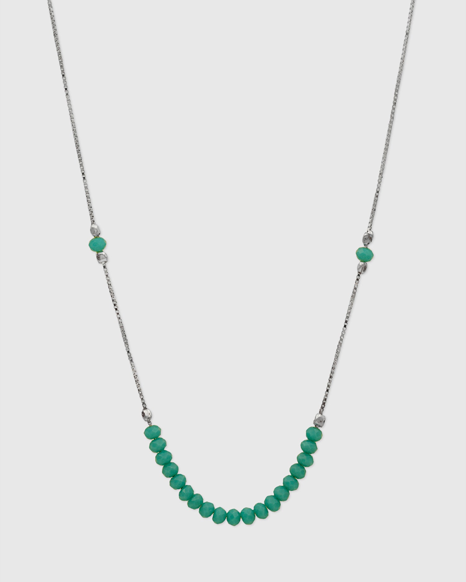 Layering Side Beaded Necklace