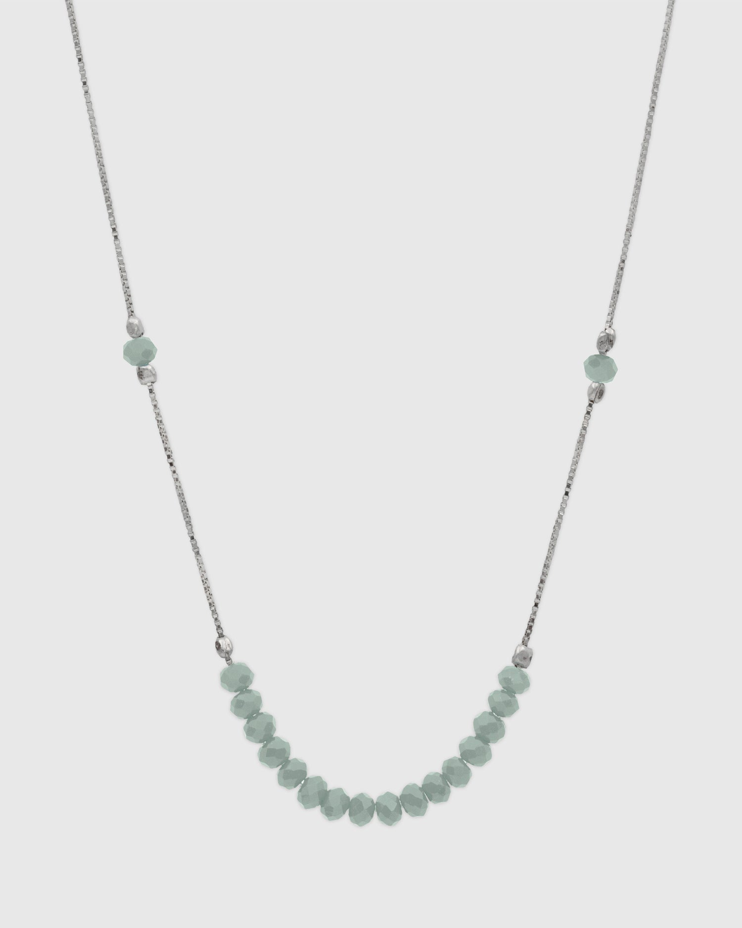 Layering Side Beaded Necklace