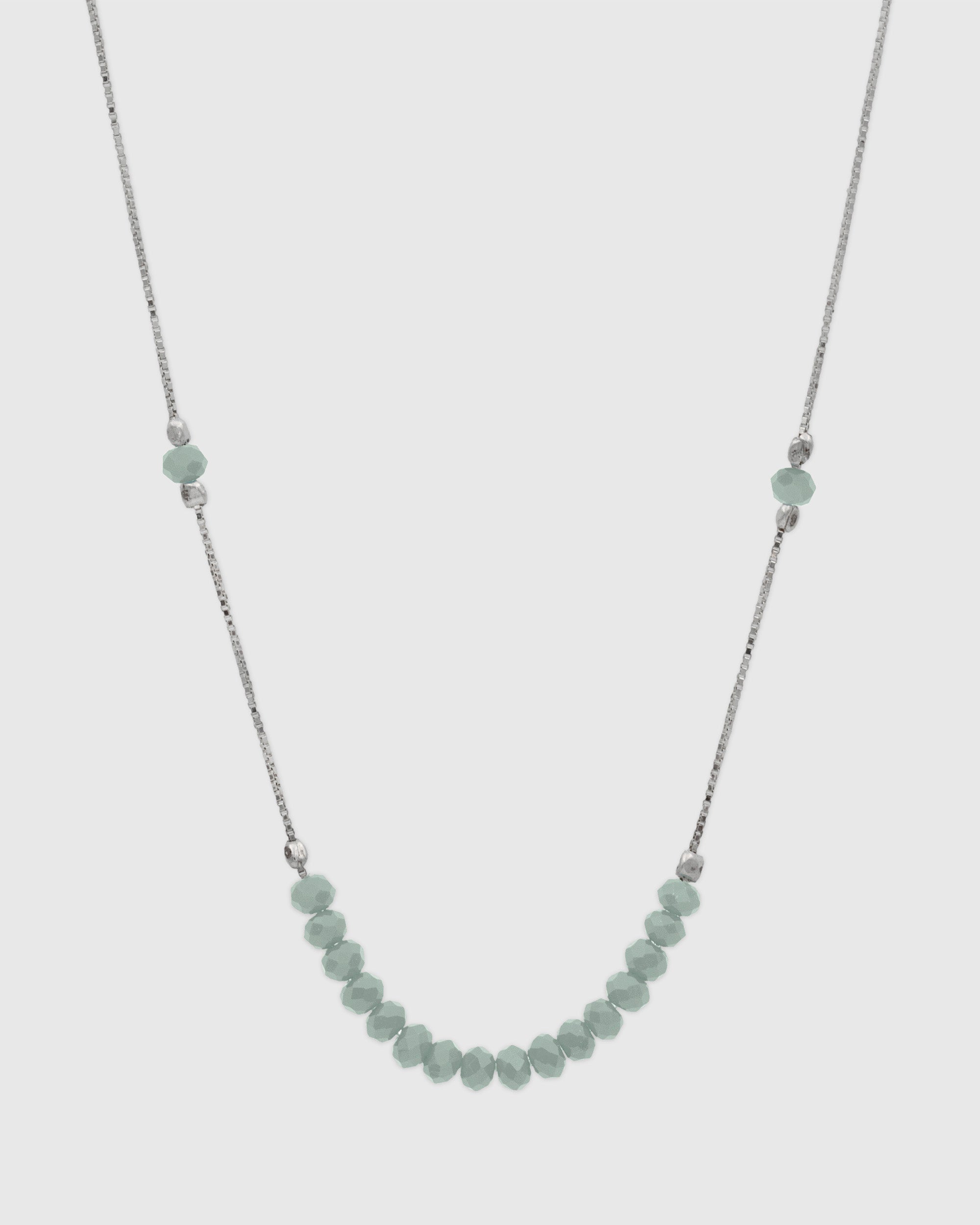 Layering Side Beaded Necklace