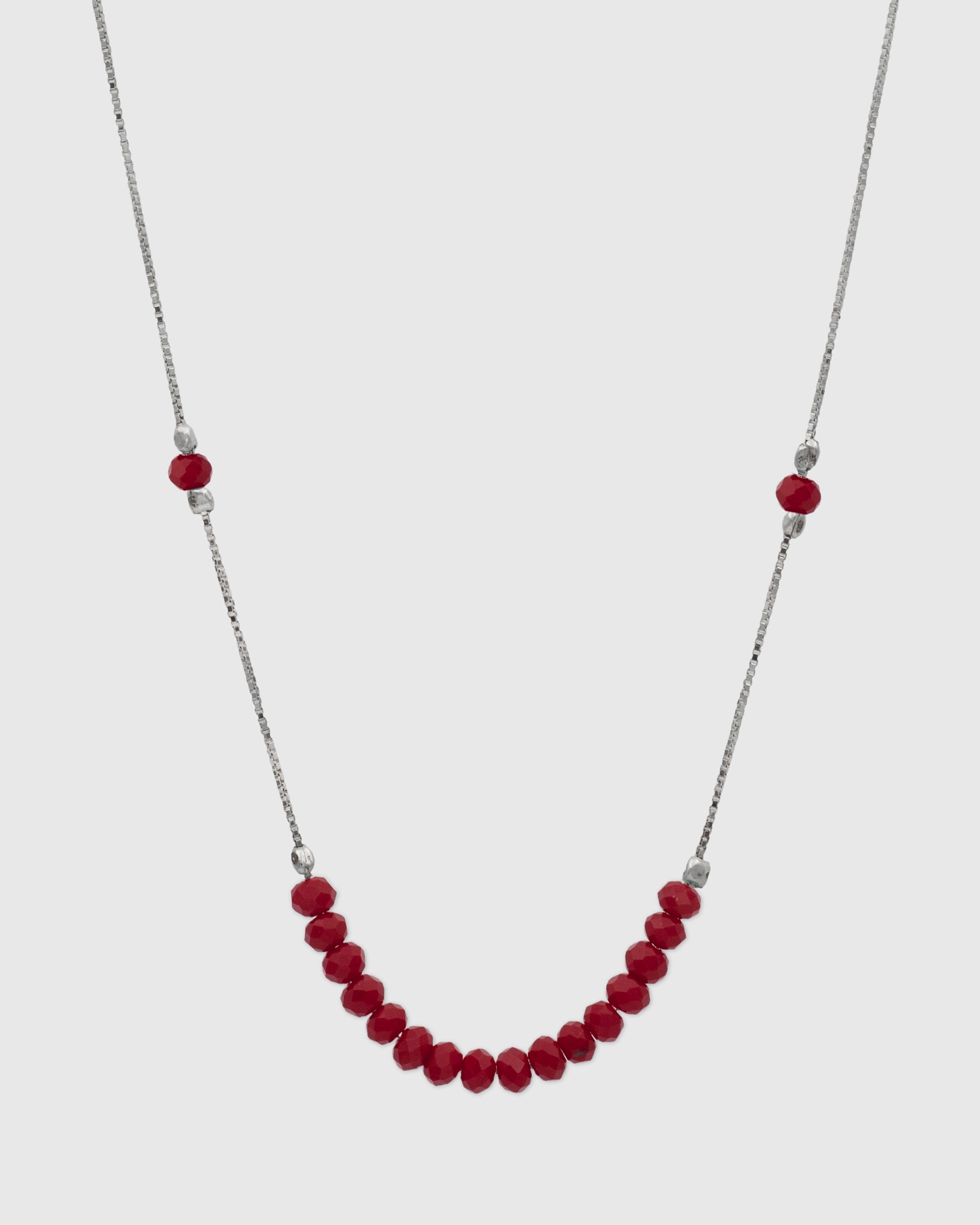 Layering Side Beaded Necklace