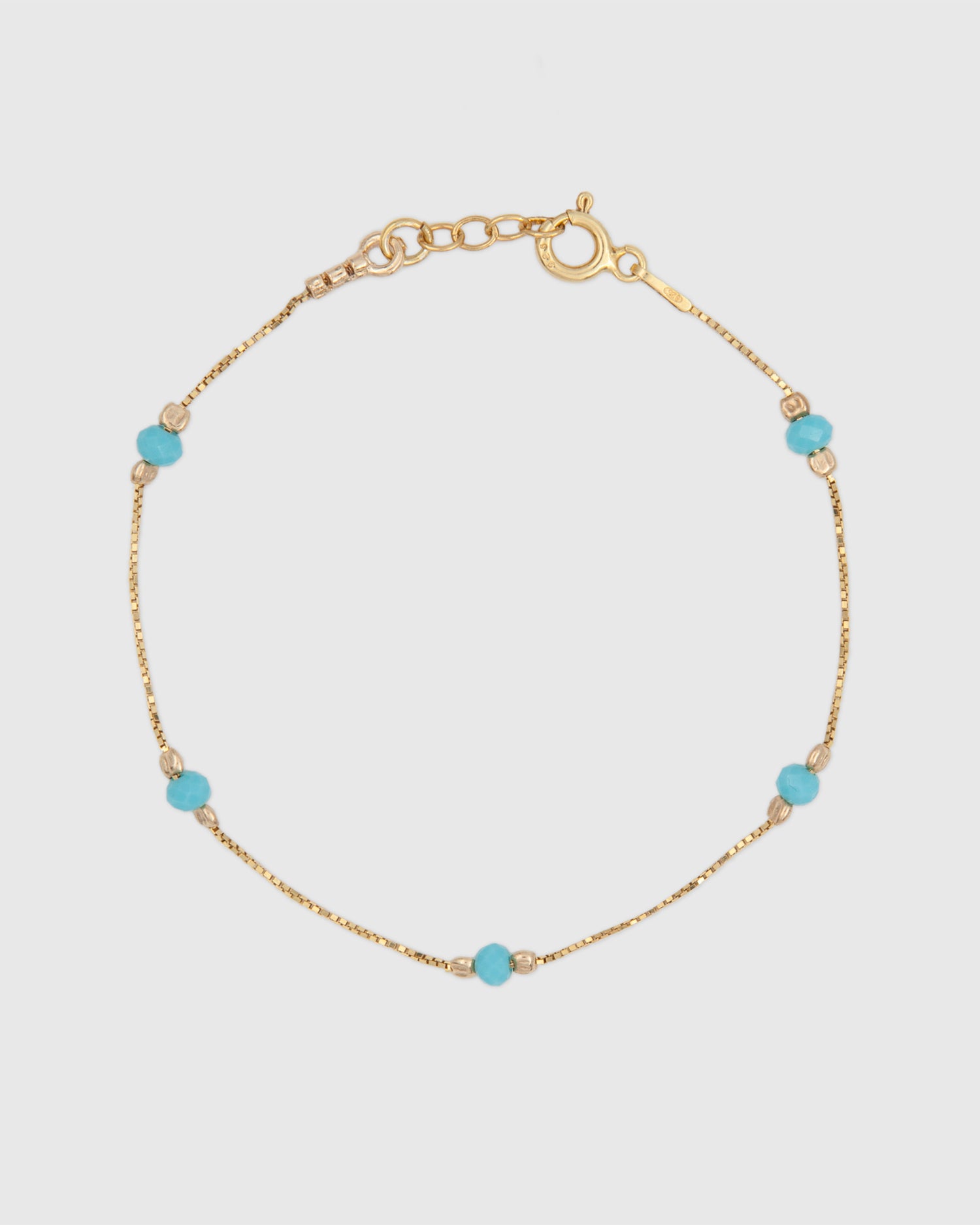 Scattered Beaded Anklet