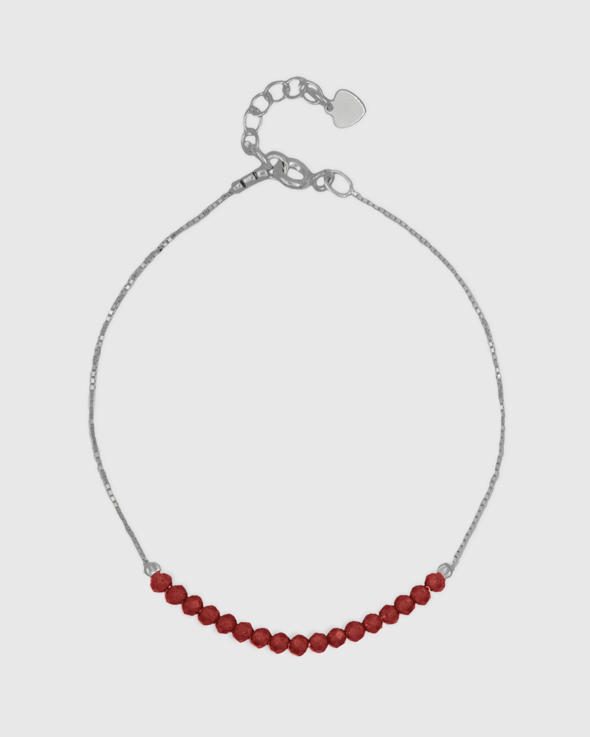 Red Beaded Bracelet