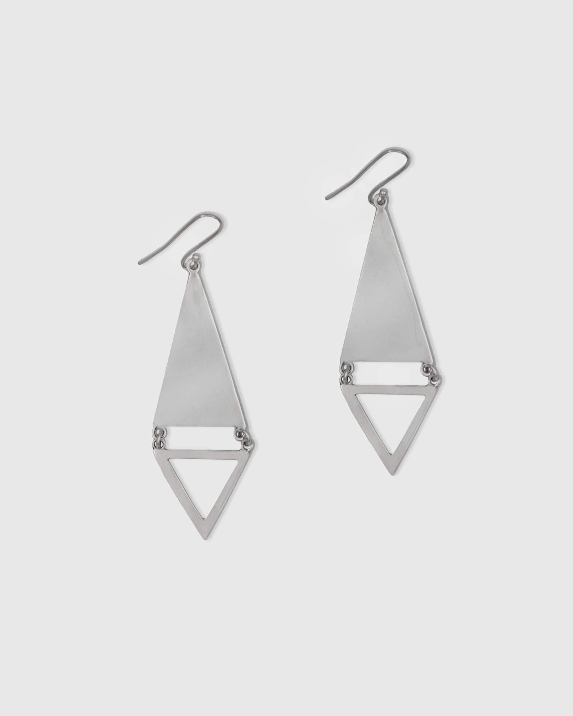 Triangle Hanging Earring