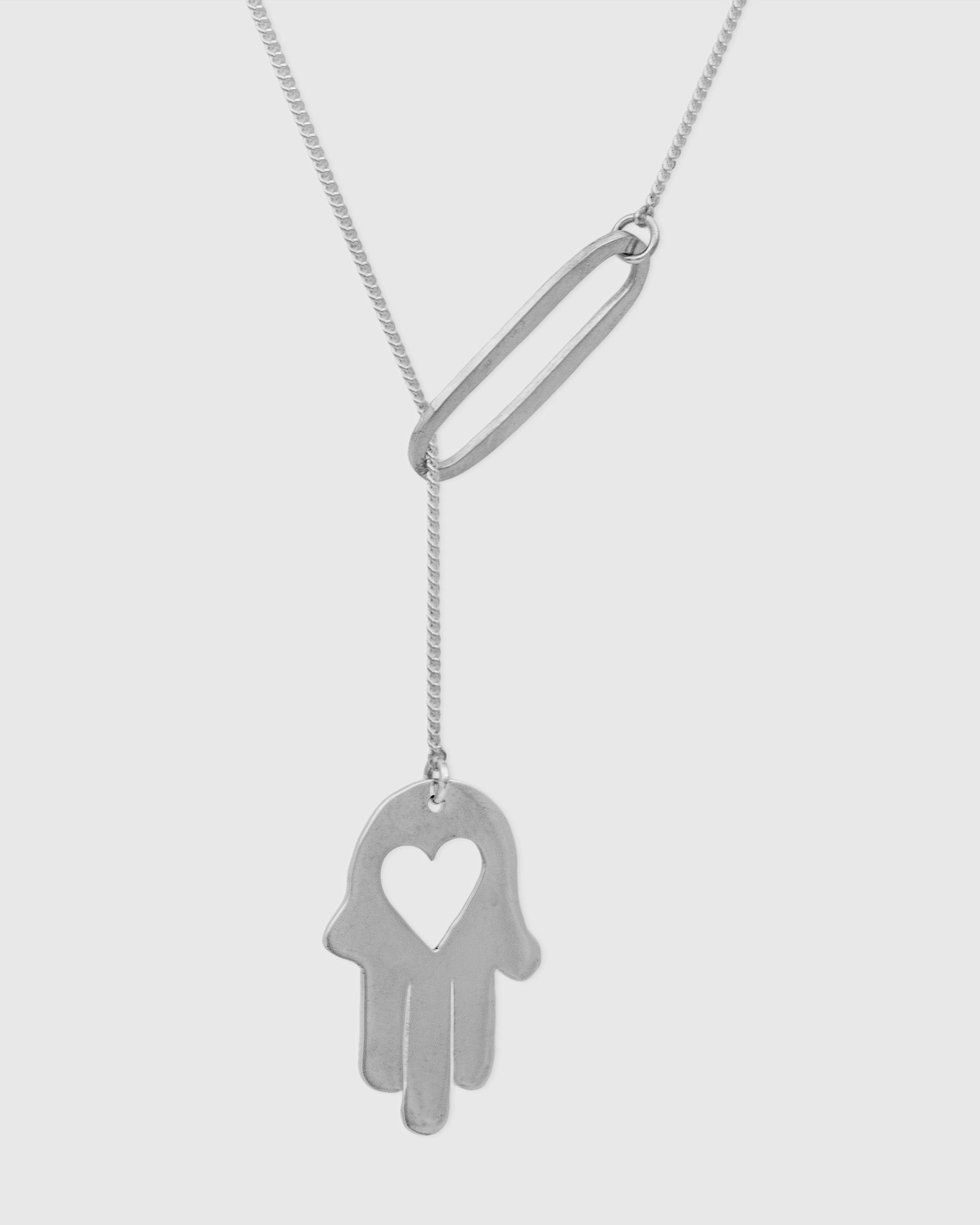 Hamsa Lariat Necklace
