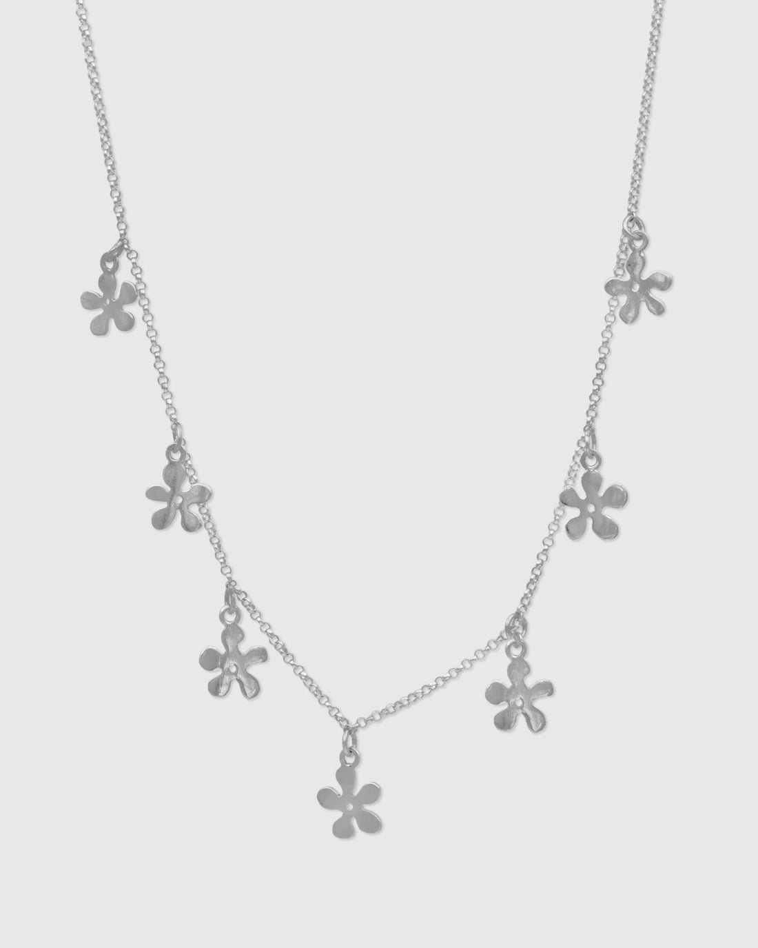 Multi Solid Daisy Necklace