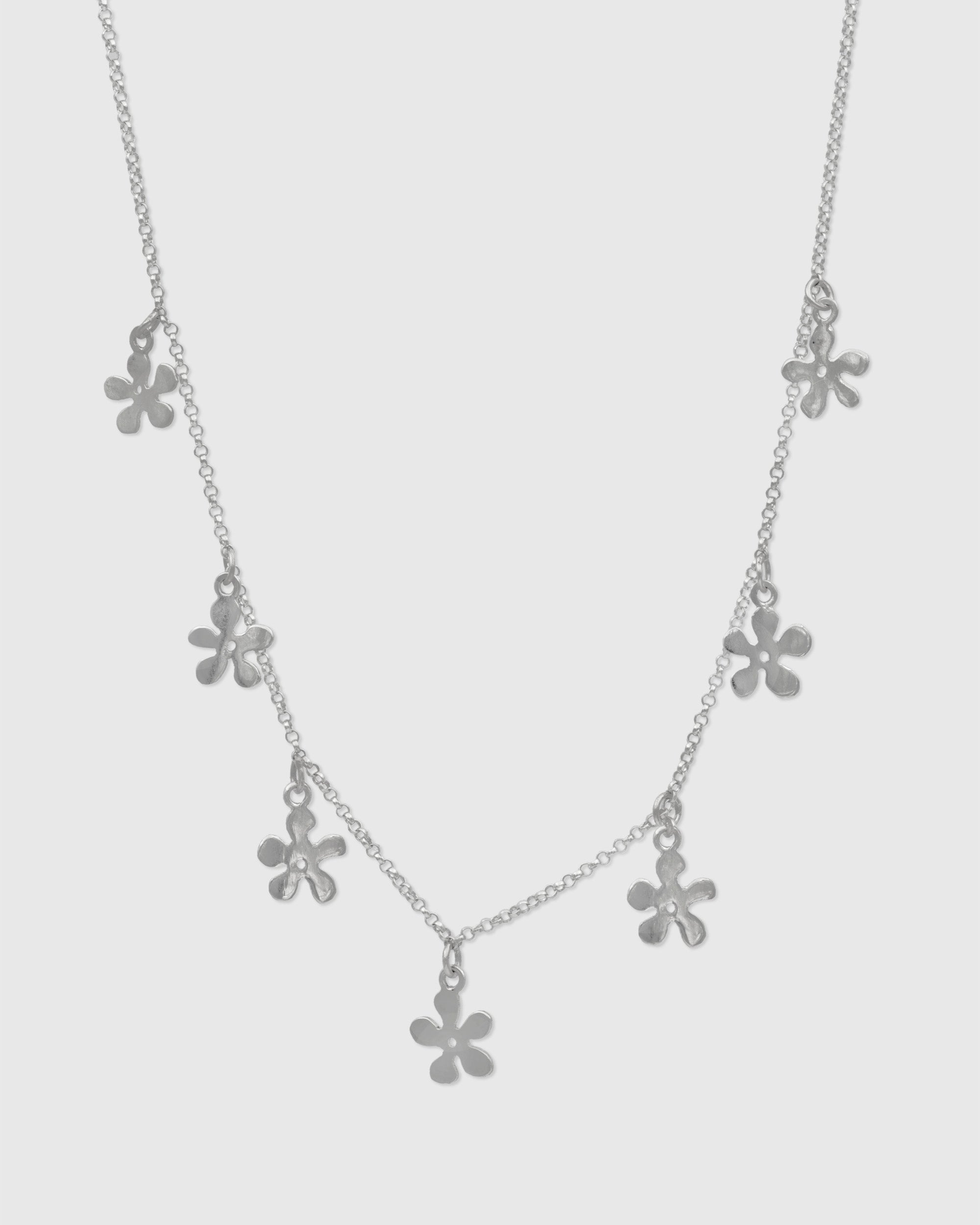 Multi Solid Daisy Necklace