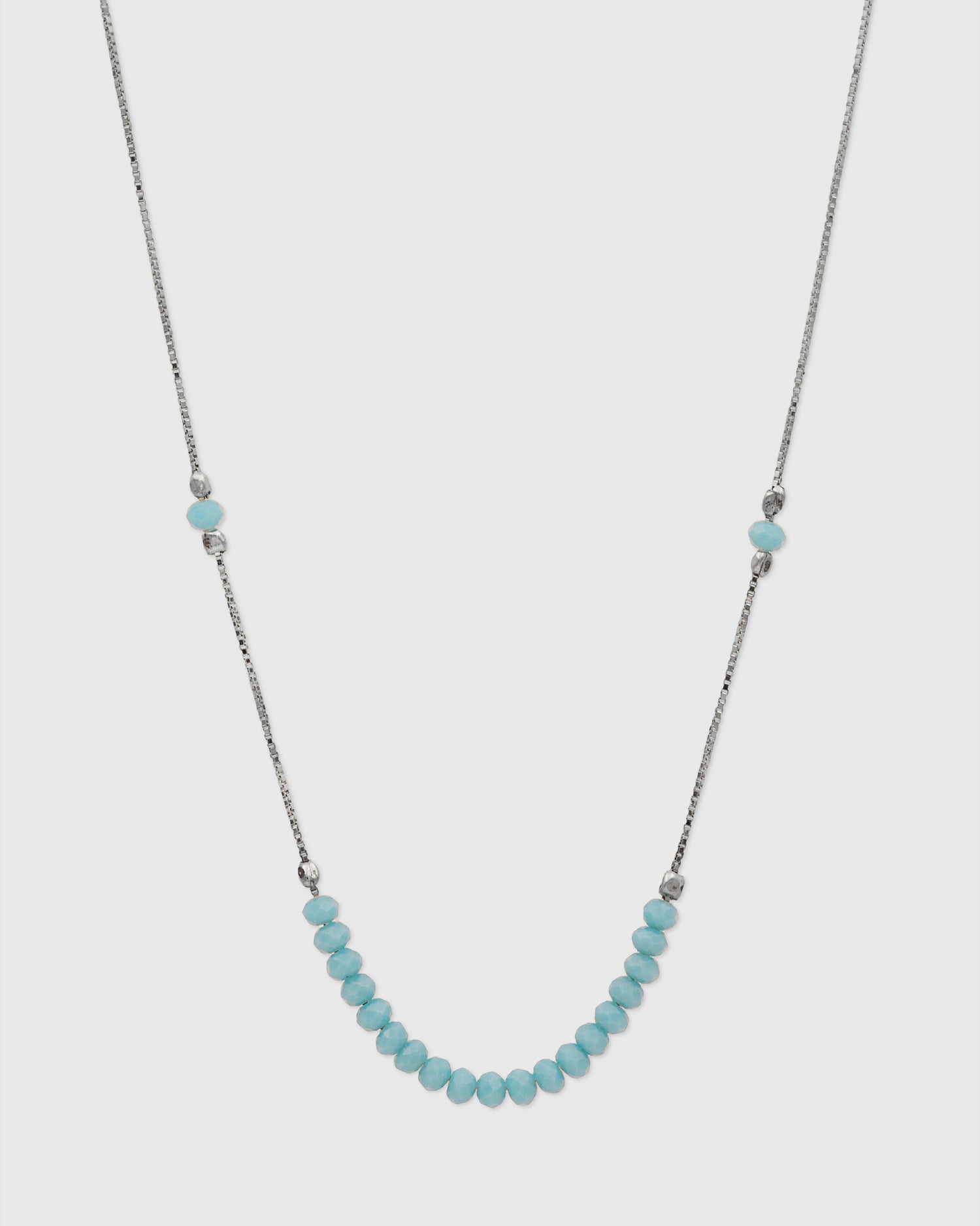 Layering Side Beaded Necklace