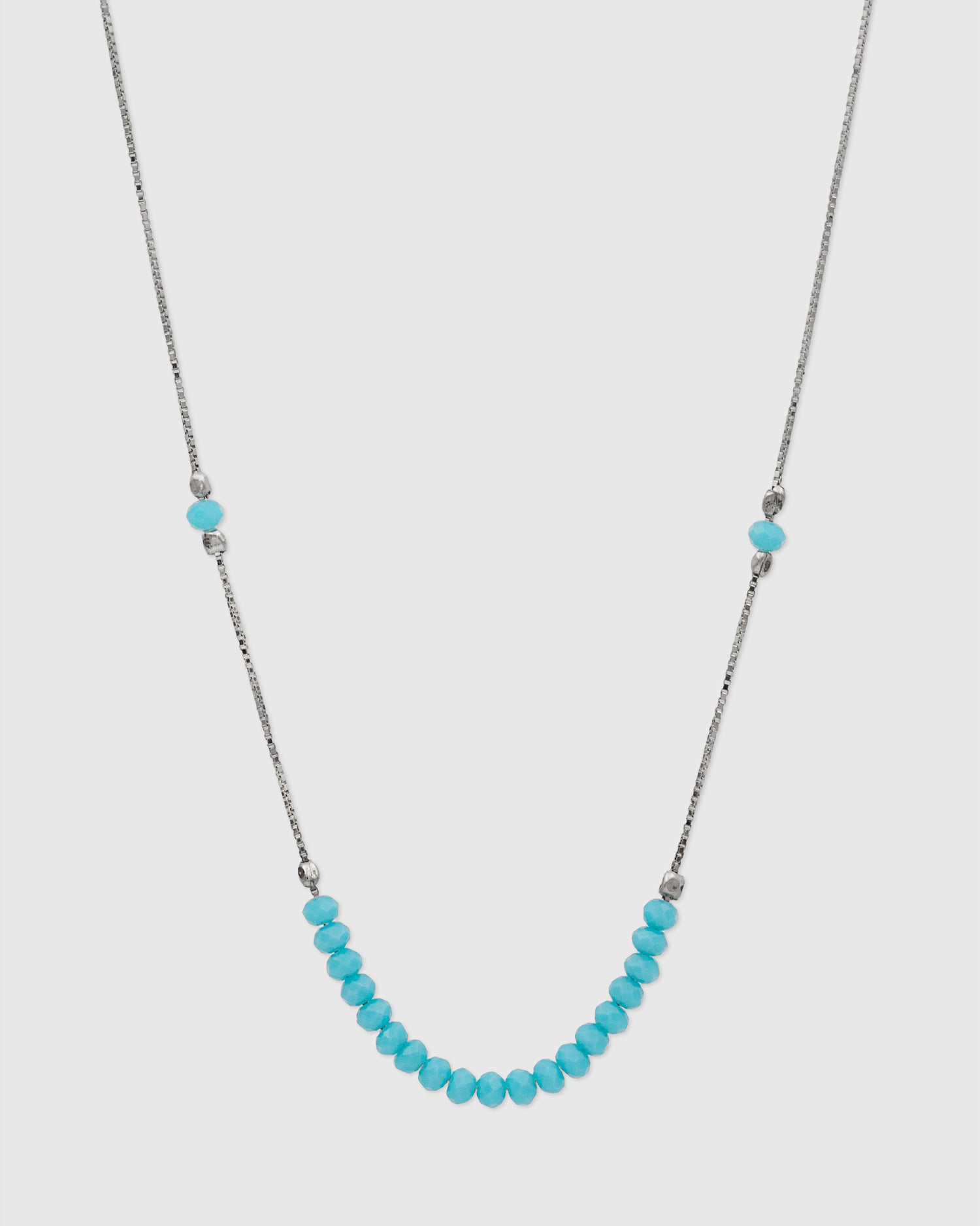 Layering Side Beaded Necklace