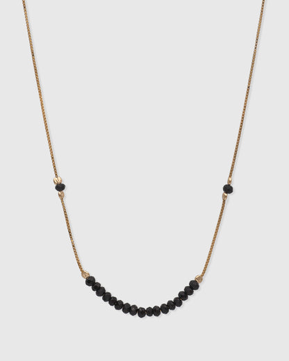Layering Side Beaded Necklace